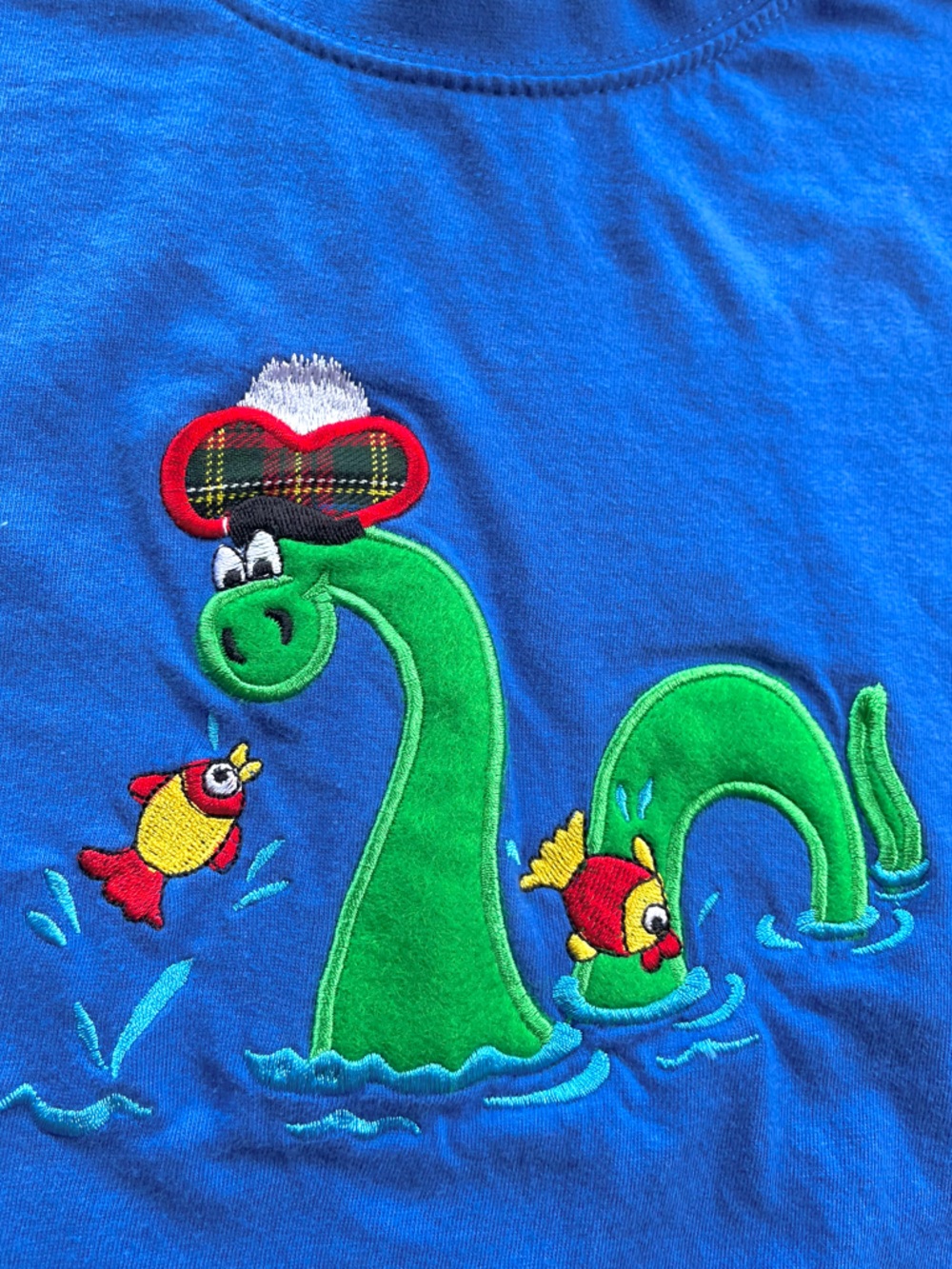 NEW Nessie Tee! Loch Ness Monster, Unisex, Scottish Tartan Hat, Short Sleeve
